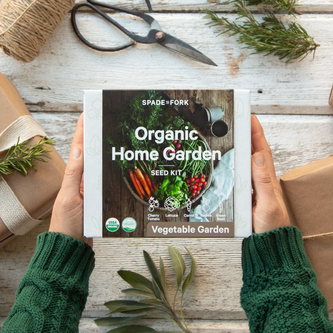 vegetable garden seed starter kit Organic Vegetable Garden Growing Kit