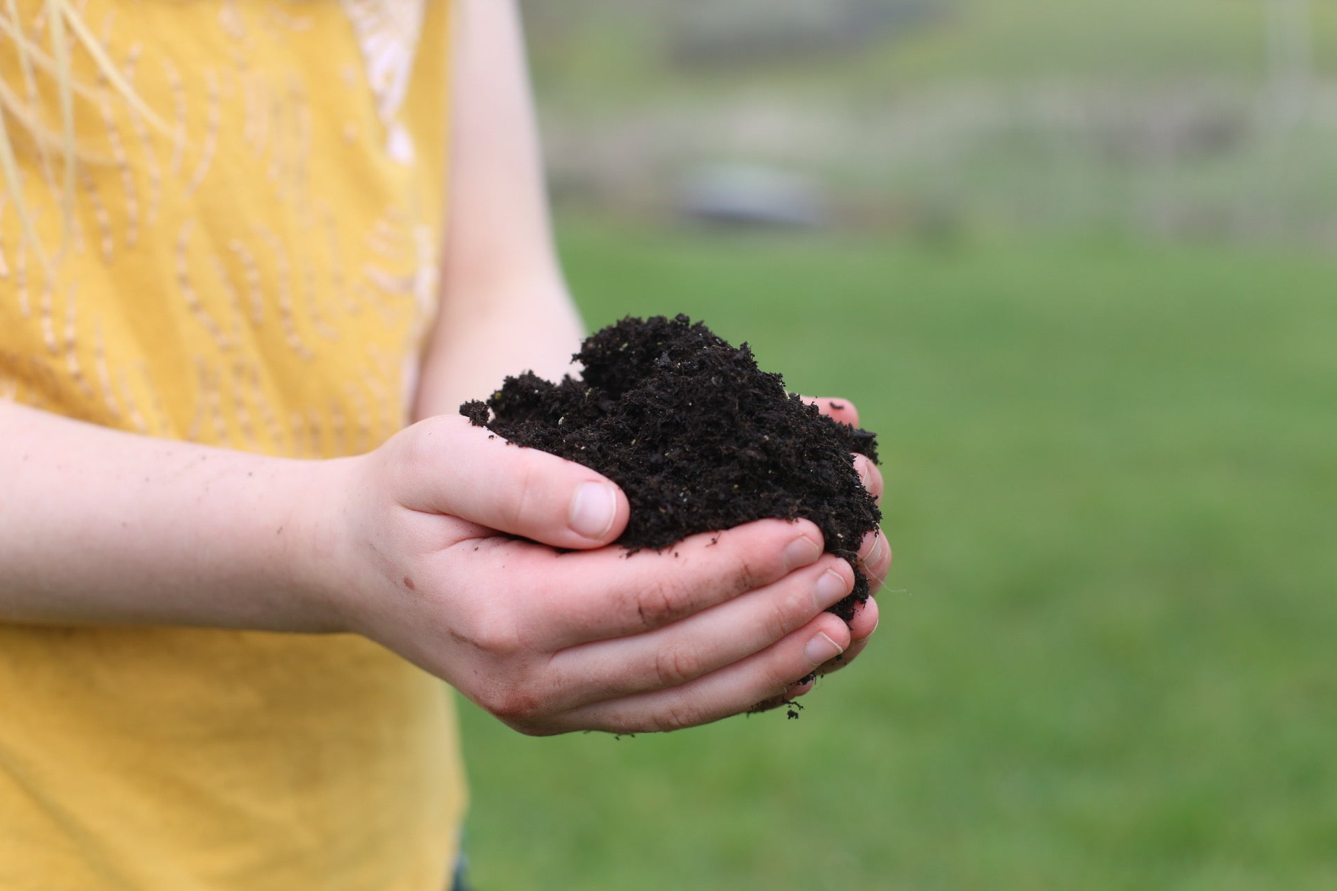 The first step to having a great garden--good soil!