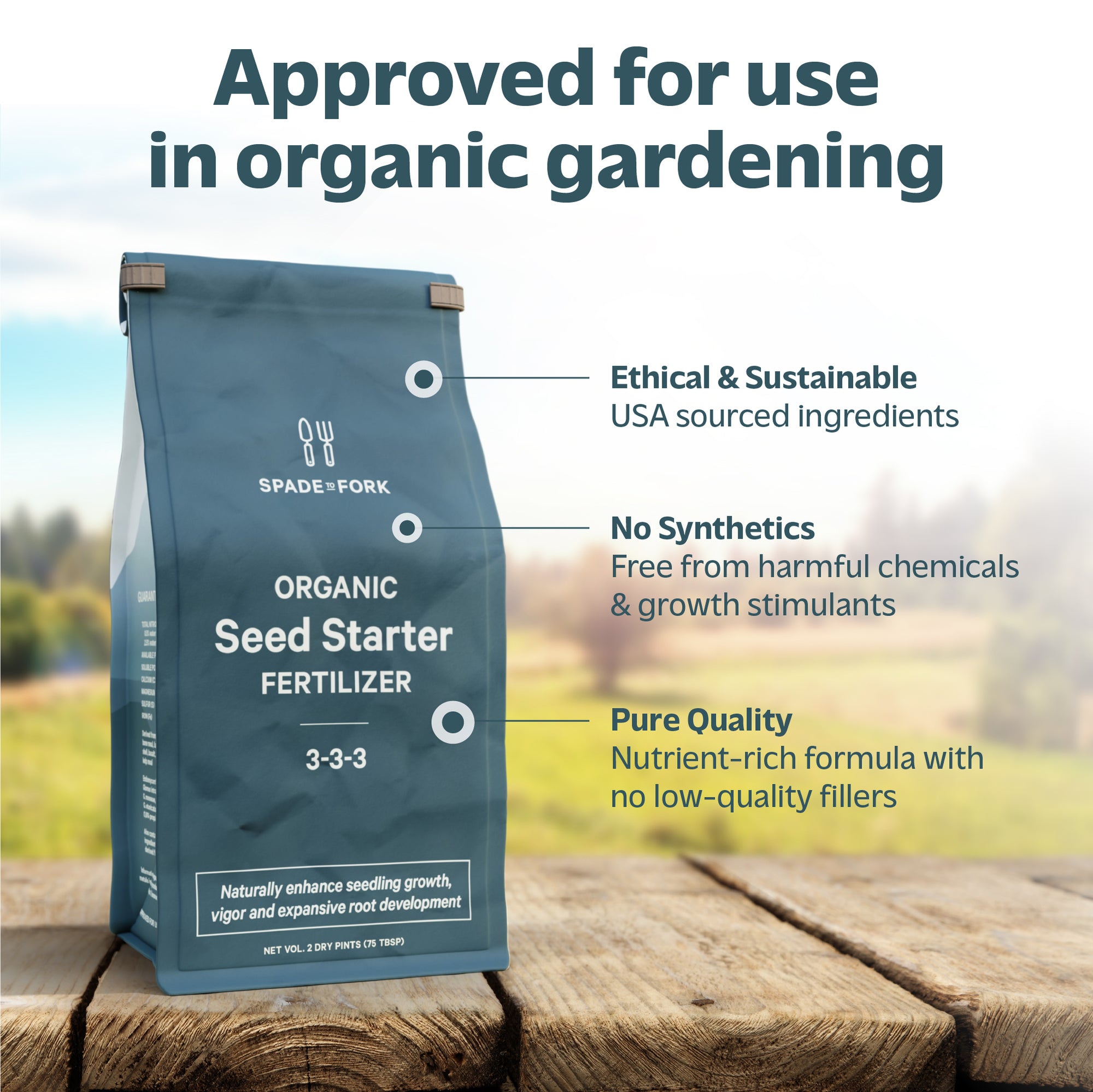 organic plant starter fertilizer Organic Seed Starter Fertilizer