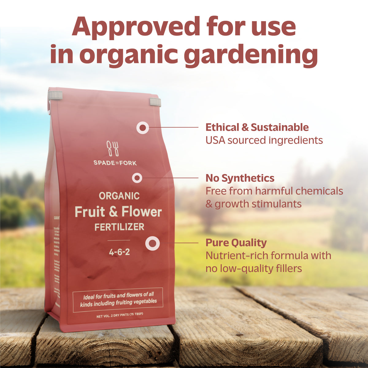 Organic Fruit &amp; Flower Fertilizer