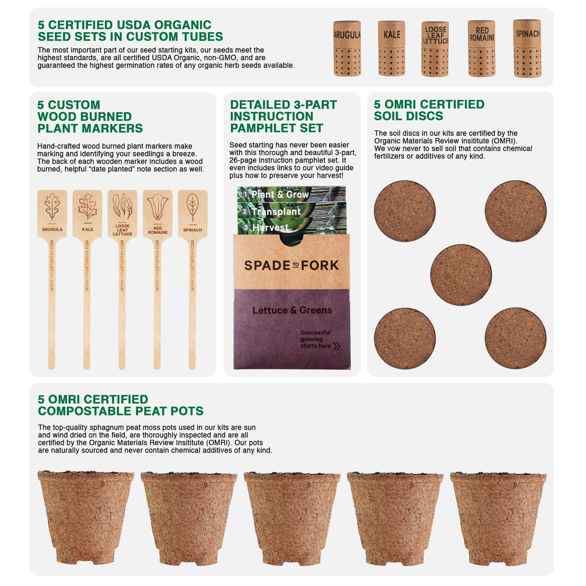 Lettuce &amp; Greens Seed Kit